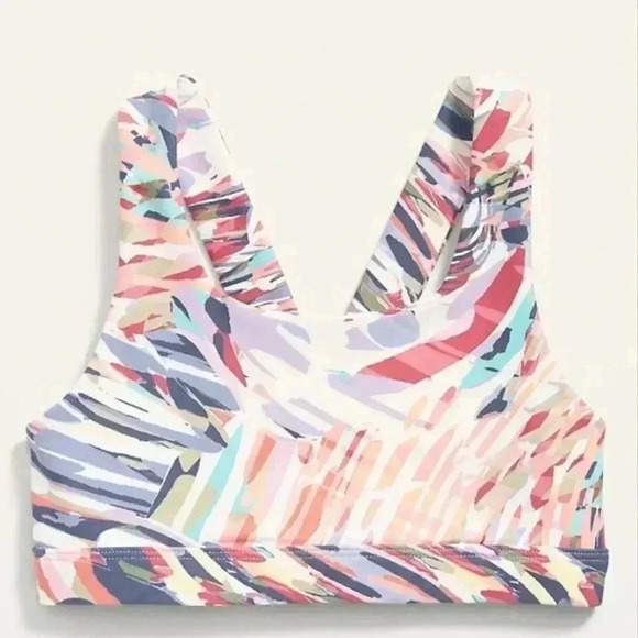 Old Navy Powersoft V-Back Sports Bra for Girls - Picture 1 of 5